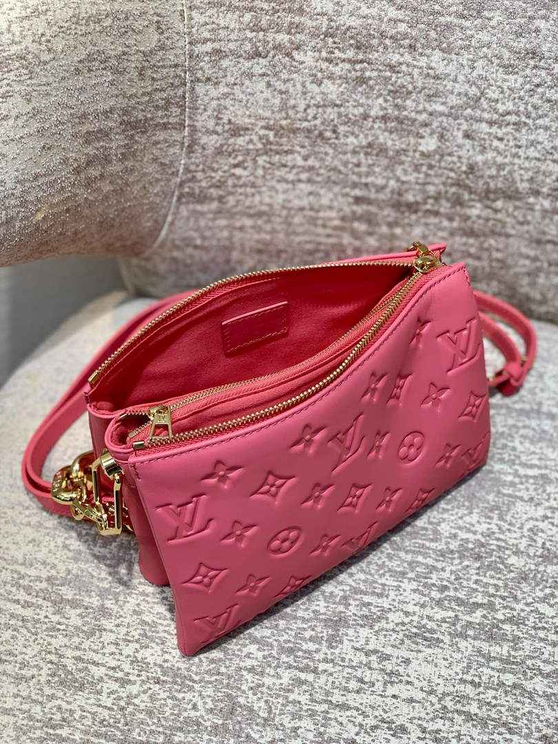 LV M20750 Louis Vuitton Coussin BB Handbags Fluo Pink