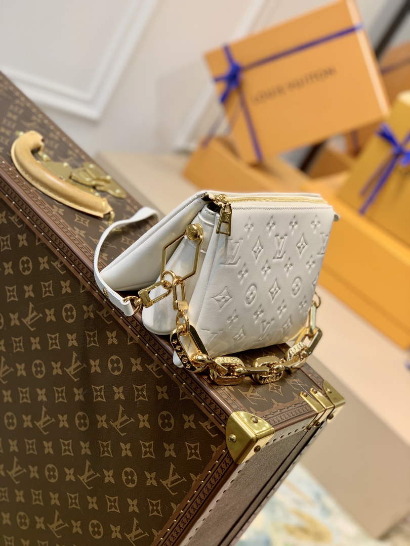 LV M20770 Louis Vuitton Coussin BB Handbags White - Default Title - View 2