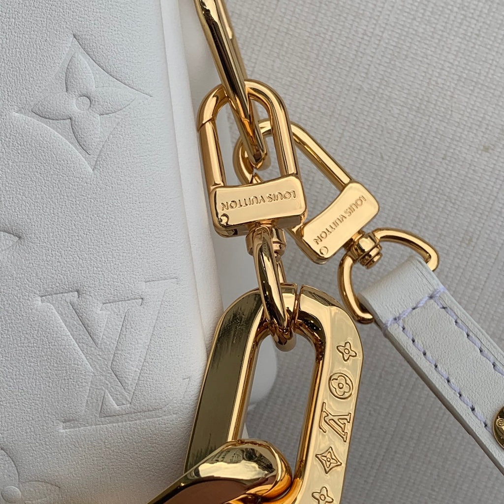 LV M20770 Louis Vuitton Coussin BB Handbags White - Default Title - View 5