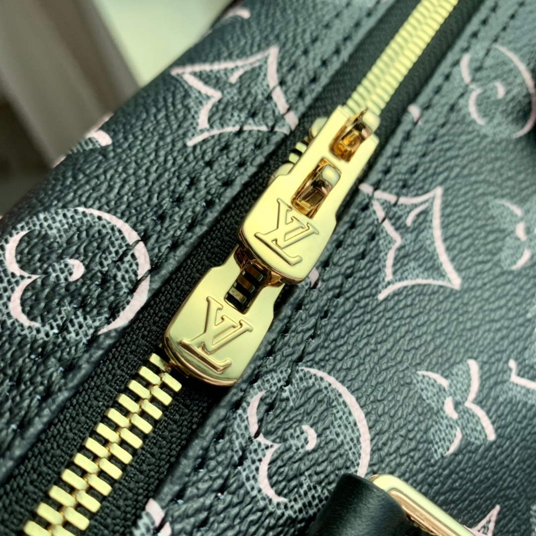 LV M20852 Louis Vuitton Speedy Bandoulière 25 Black