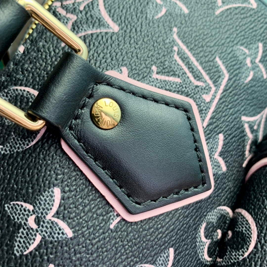 LV M20852 Louis Vuitton Speedy Bandoulière 25 Black