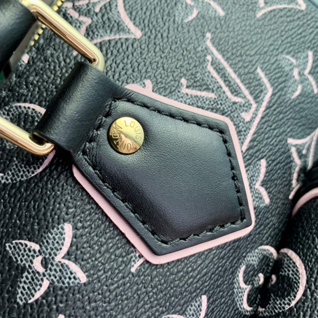 LV M20852 Louis Vuitton Speedy Bandoulière 25 Black