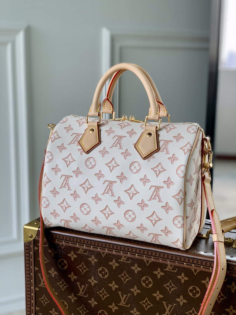 LV M20919 Louis Vuitton Speedy Bandoulière 25 Beige Clair