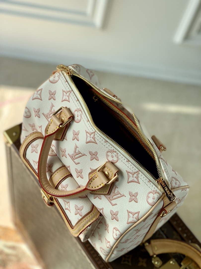 LV M20919 Louis Vuitton Speedy Bandoulière 25 Beige Clair