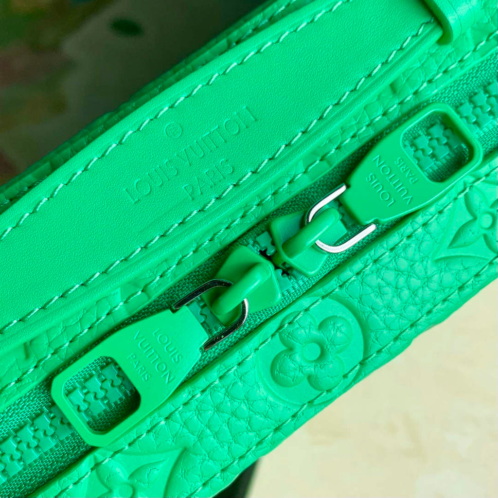 LV M20956 Louis Vuitton Handle Soft Trunk Men Bags Green - Default Title - View 6