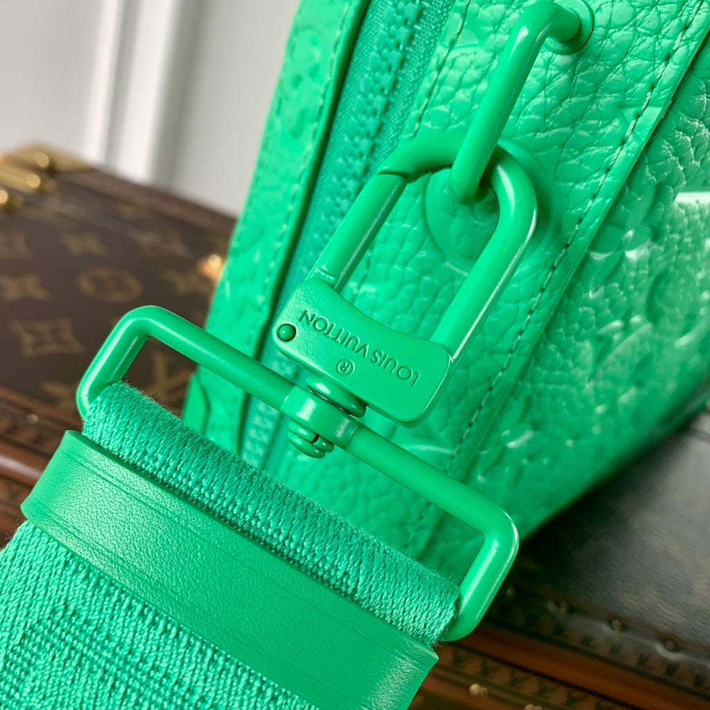 LV M20956 Louis Vuitton Handle Soft Trunk Men Bags Green - Default Title - View 7