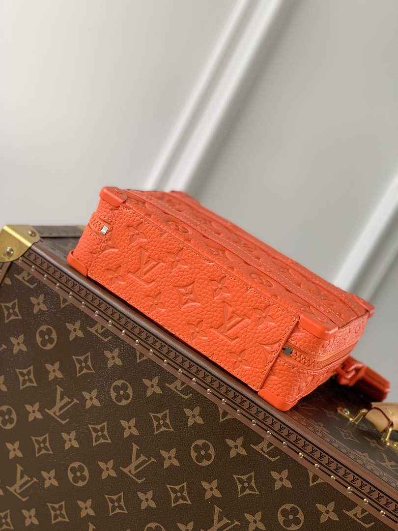 LV M20956 Louis Vuitton Handle Soft Trunk Men Bags Orange