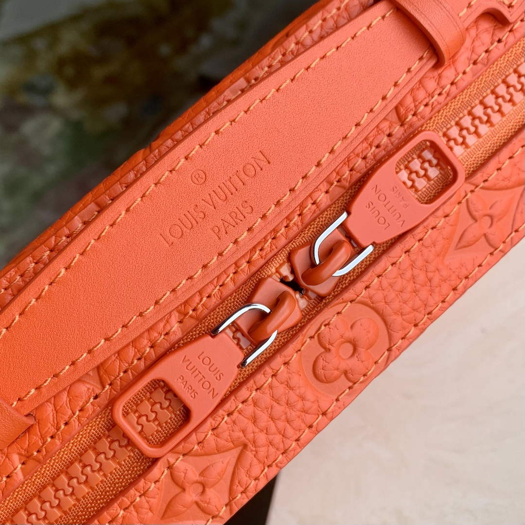 LV M20956 Louis Vuitton Handle Soft Trunk Men Bags Orange - Default Title - View 7