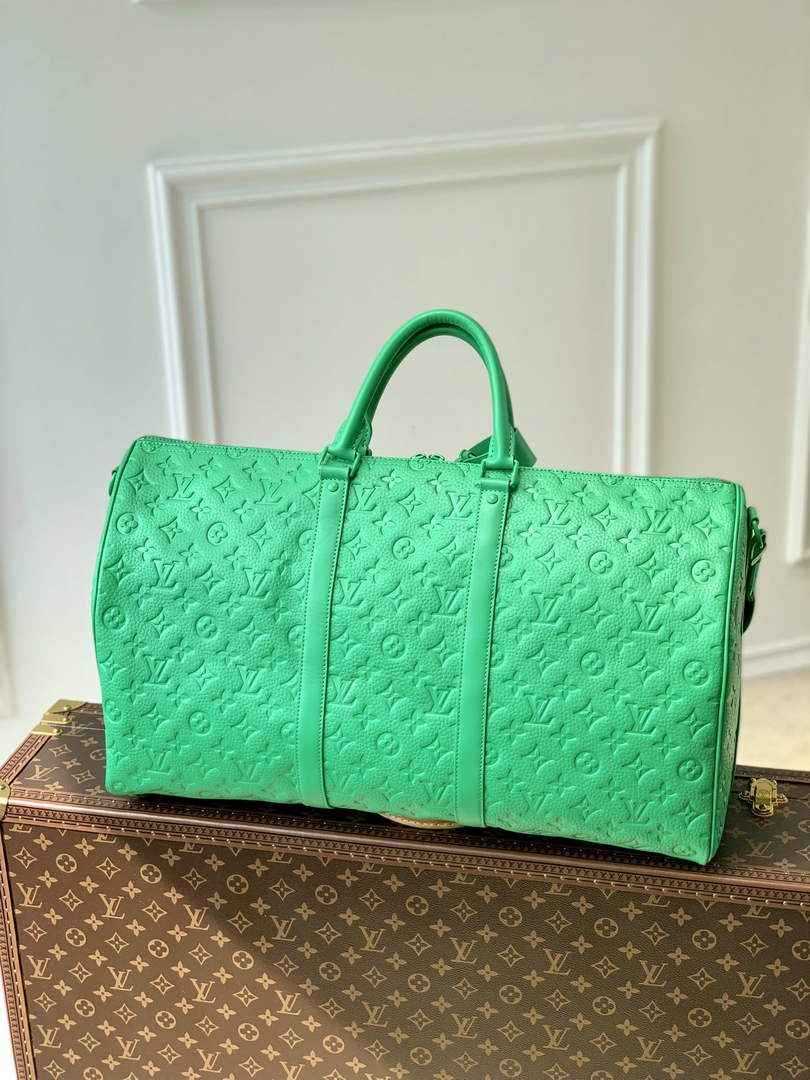 LV M20963 Louis Vuitton Keepall Bandoulière 50 monogram Green