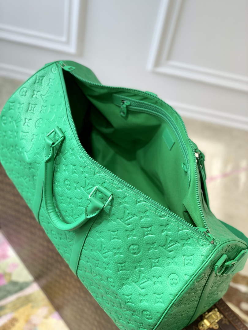 LV M20963 Louis Vuitton Keepall Bandoulière 50 monogram Green