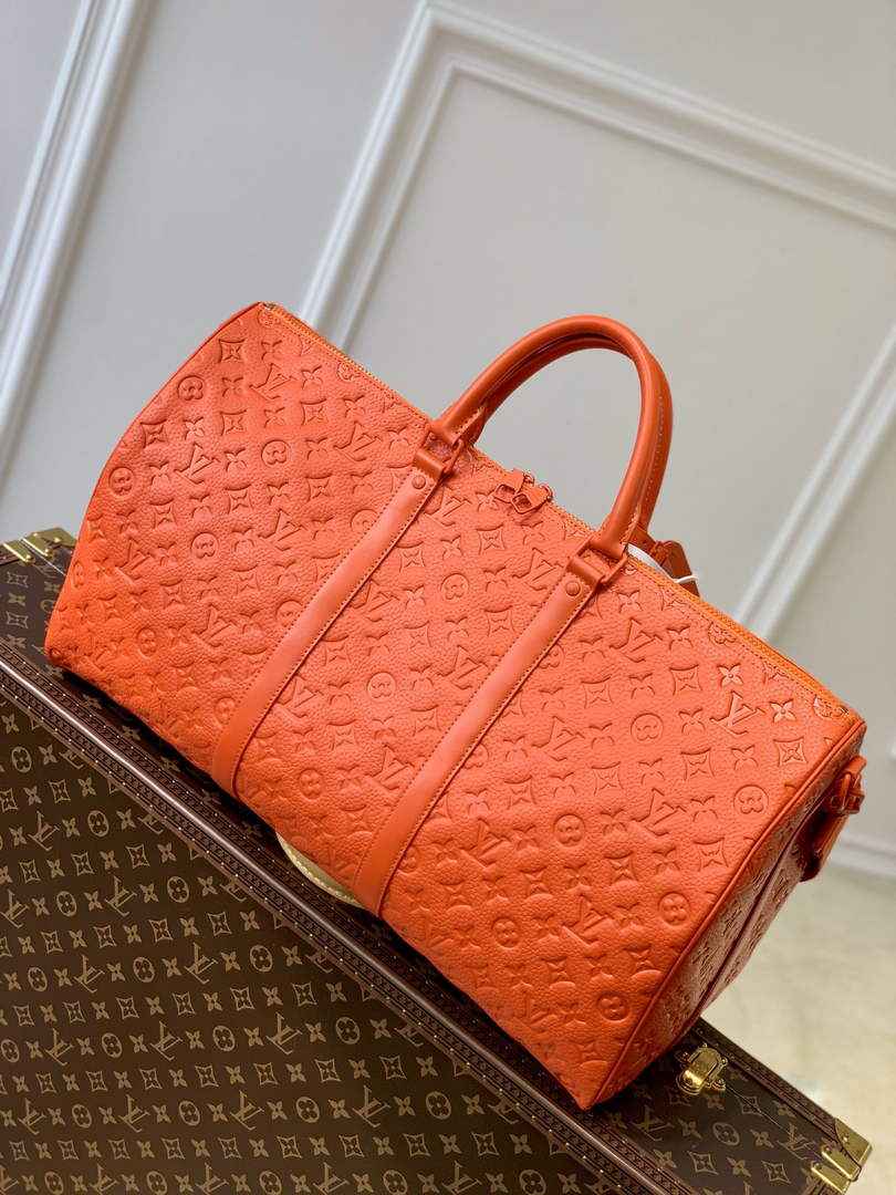 LV M20963 Louis Vuitton Keepall Bandoulière 50 monogram Orange
