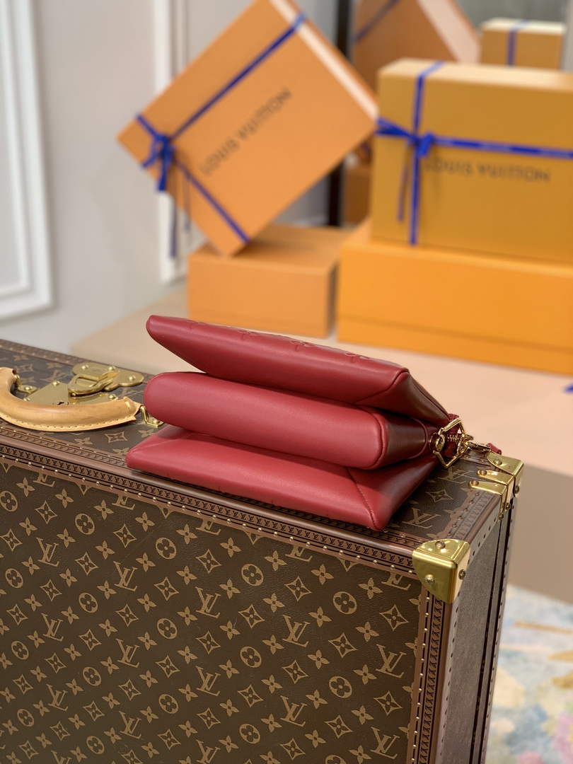 LV M21191 Louis Vuitton Coussin BB Handbags Red - Default Title - View 3