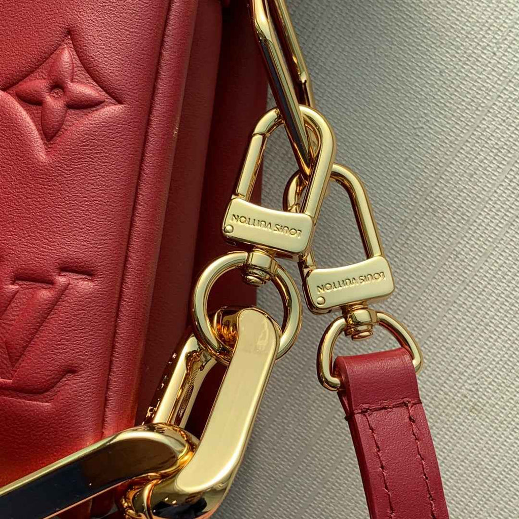 LV M21191 Louis Vuitton Coussin BB Handbags Red