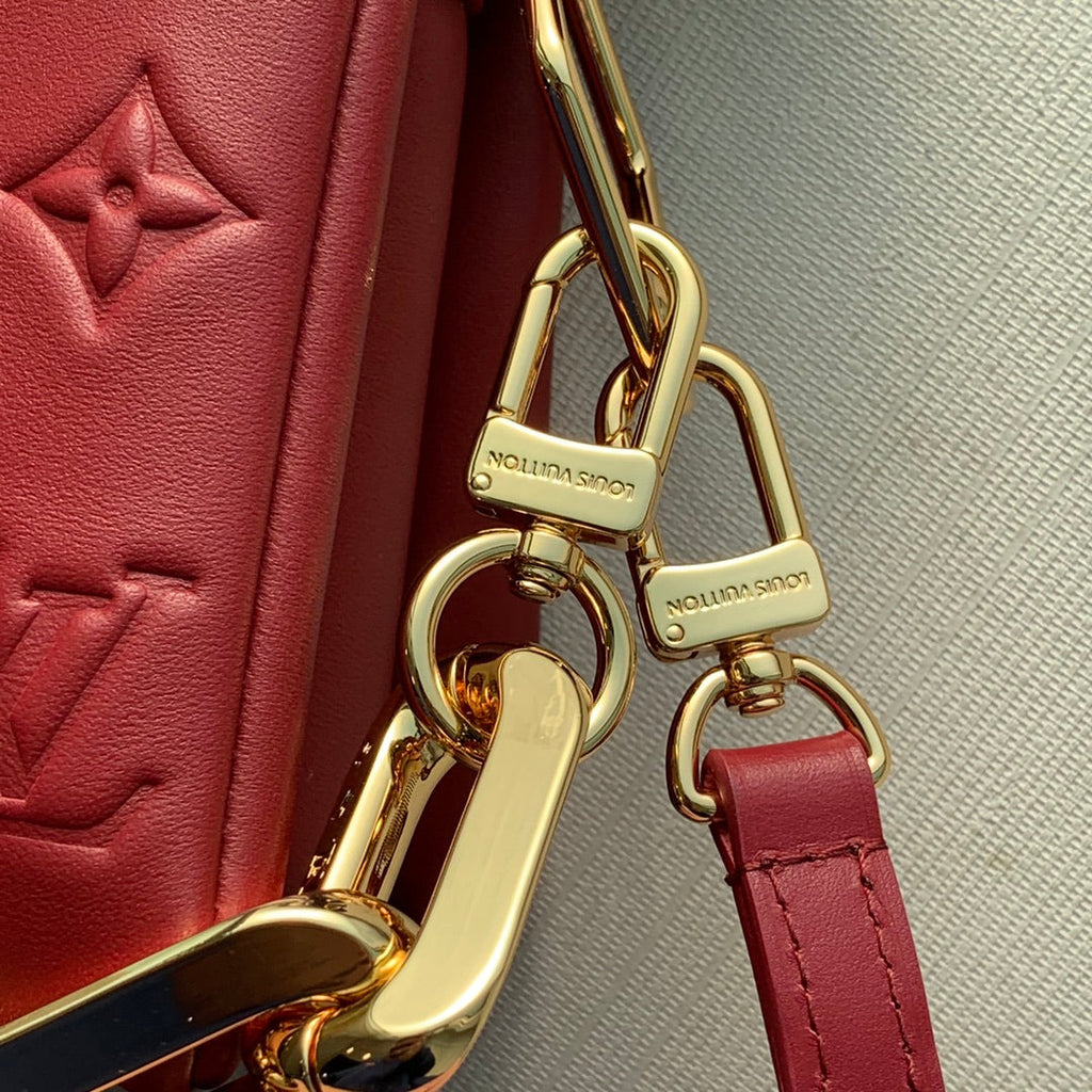 LV M21191 Louis Vuitton Coussin BB Handbags Red - Default Title - View 4