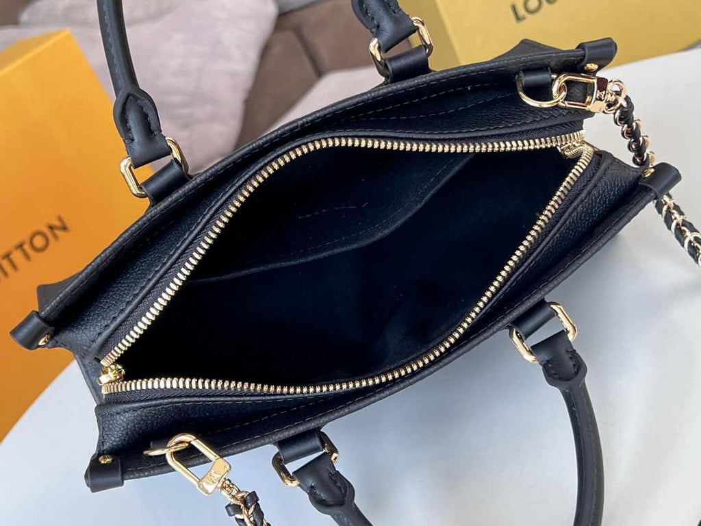 LV M23640 Louis Vuitton OnTheGo East West Monogram Empreinte Leather Black - Default Title - View 8