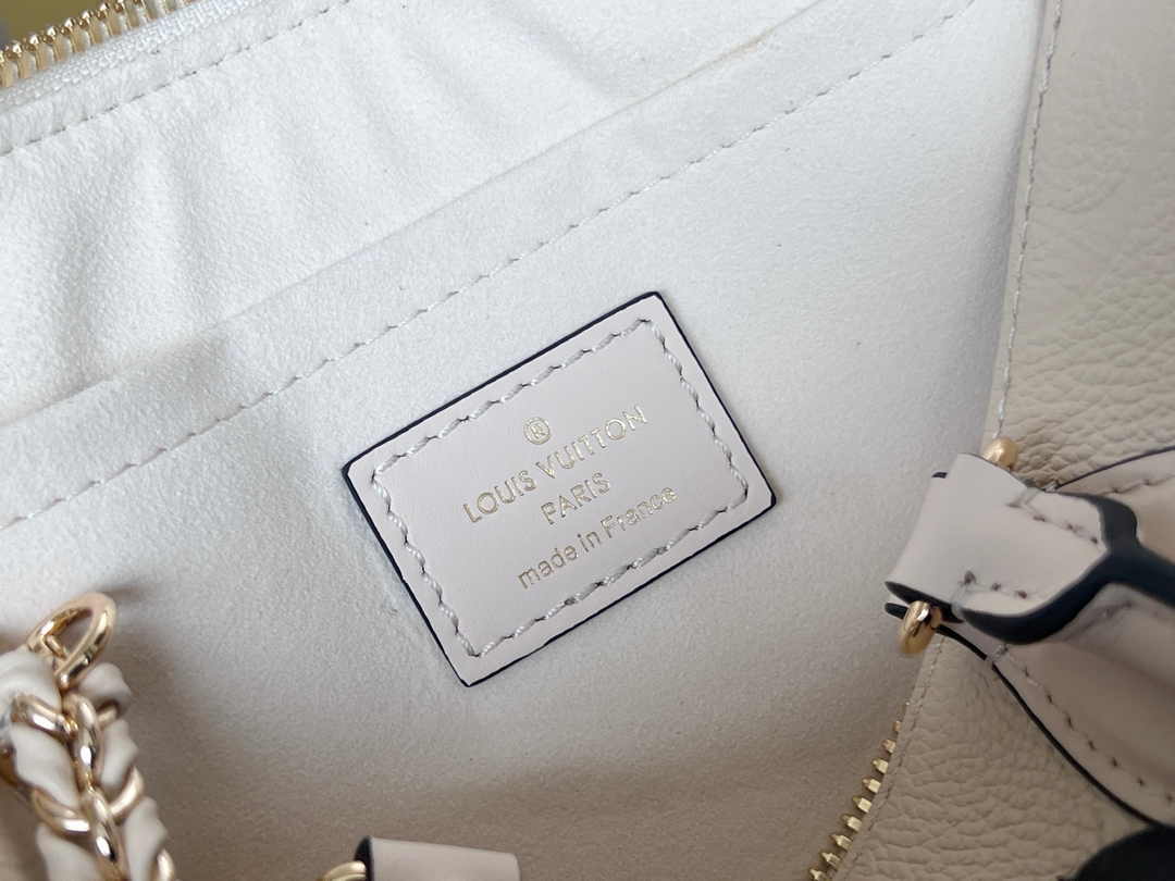LV M23698 Louis Vuitton OnTheGo East West Monogram Empreinte Leather Cream - Default Title - View 8
