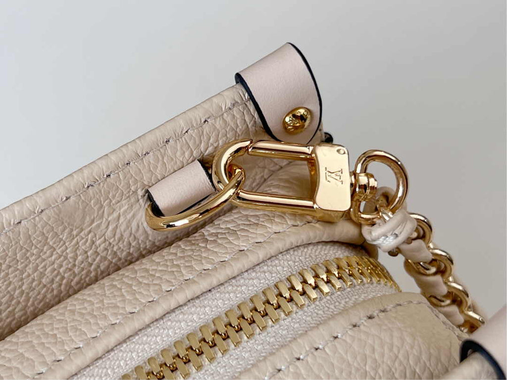 LV M23698 Louis Vuitton OnTheGo East West Monogram Empreinte Leather Cream - Default Title - View 10