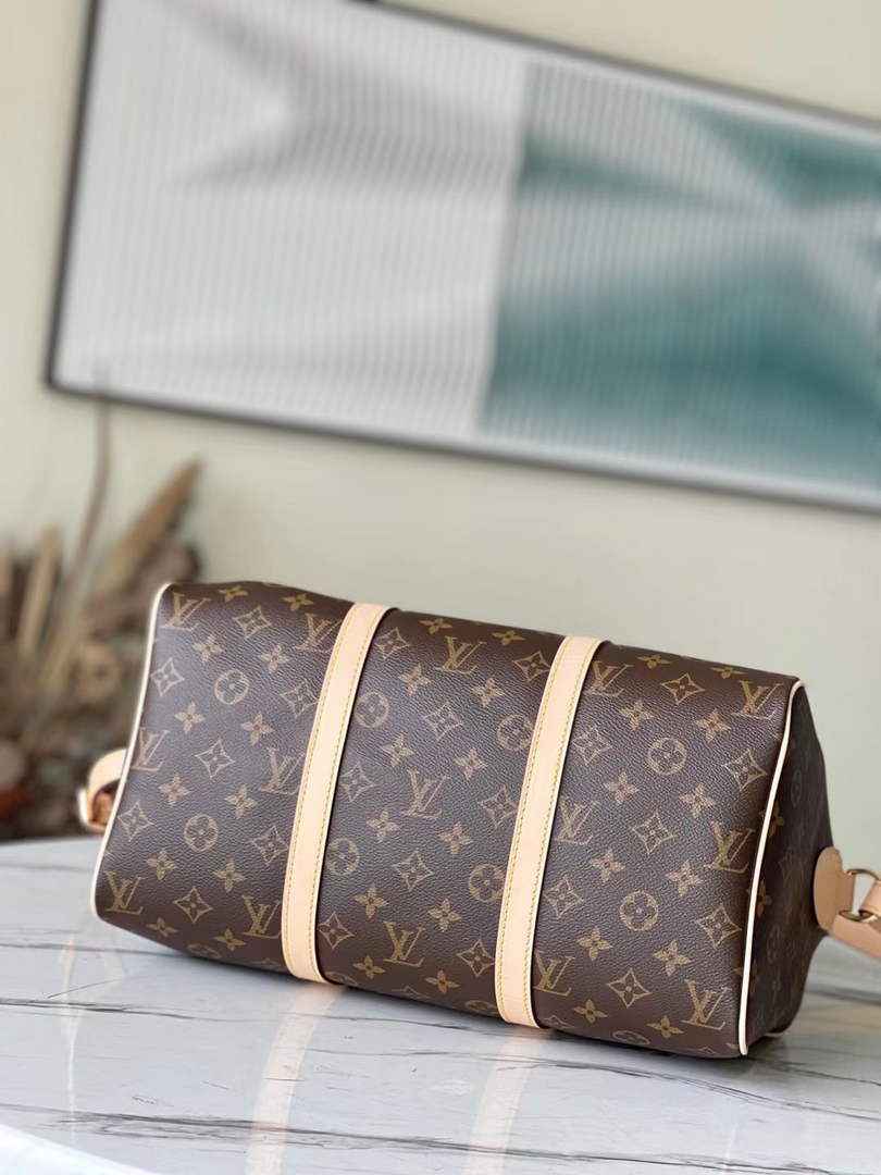 LV M42426 Louis Vuitton Keepall Bandouliere 35 Travel Bag