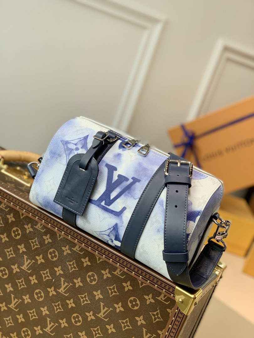 LV M45757 Louis Vuitton City Keepall Travel Men Bag Other Leathers