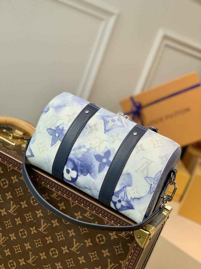 LV M45757 Louis Vuitton City Keepall Travel Men Bag Other Leathers