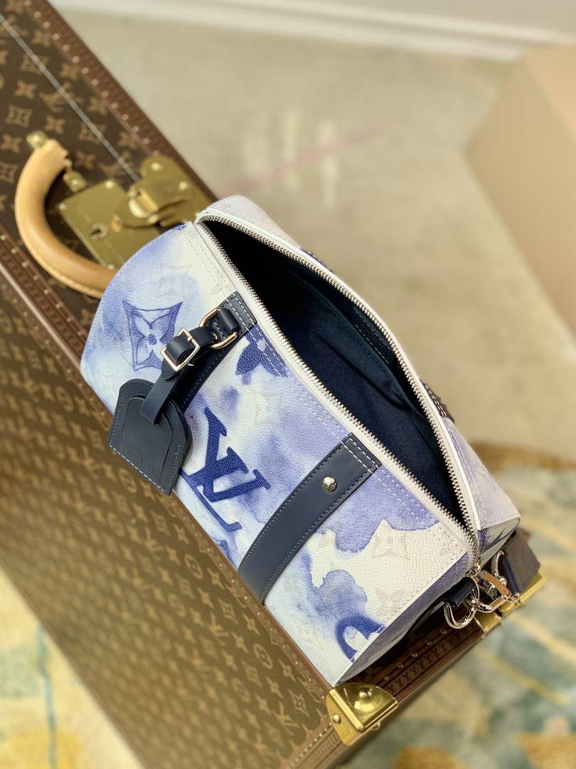 LV M45757 Louis Vuitton City Keepall Travel Men Bag Other Leathers