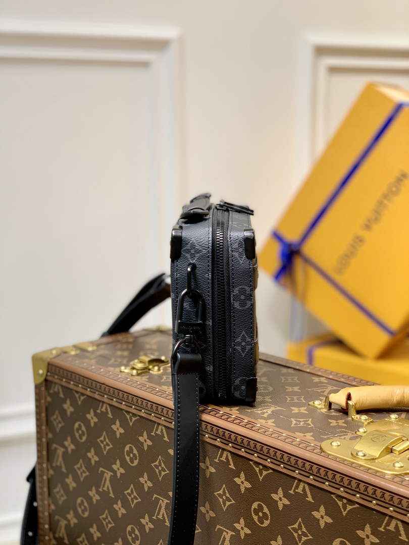 LV M45935 Louis Vuitton Handle Soft Trunk Monogram canvas black