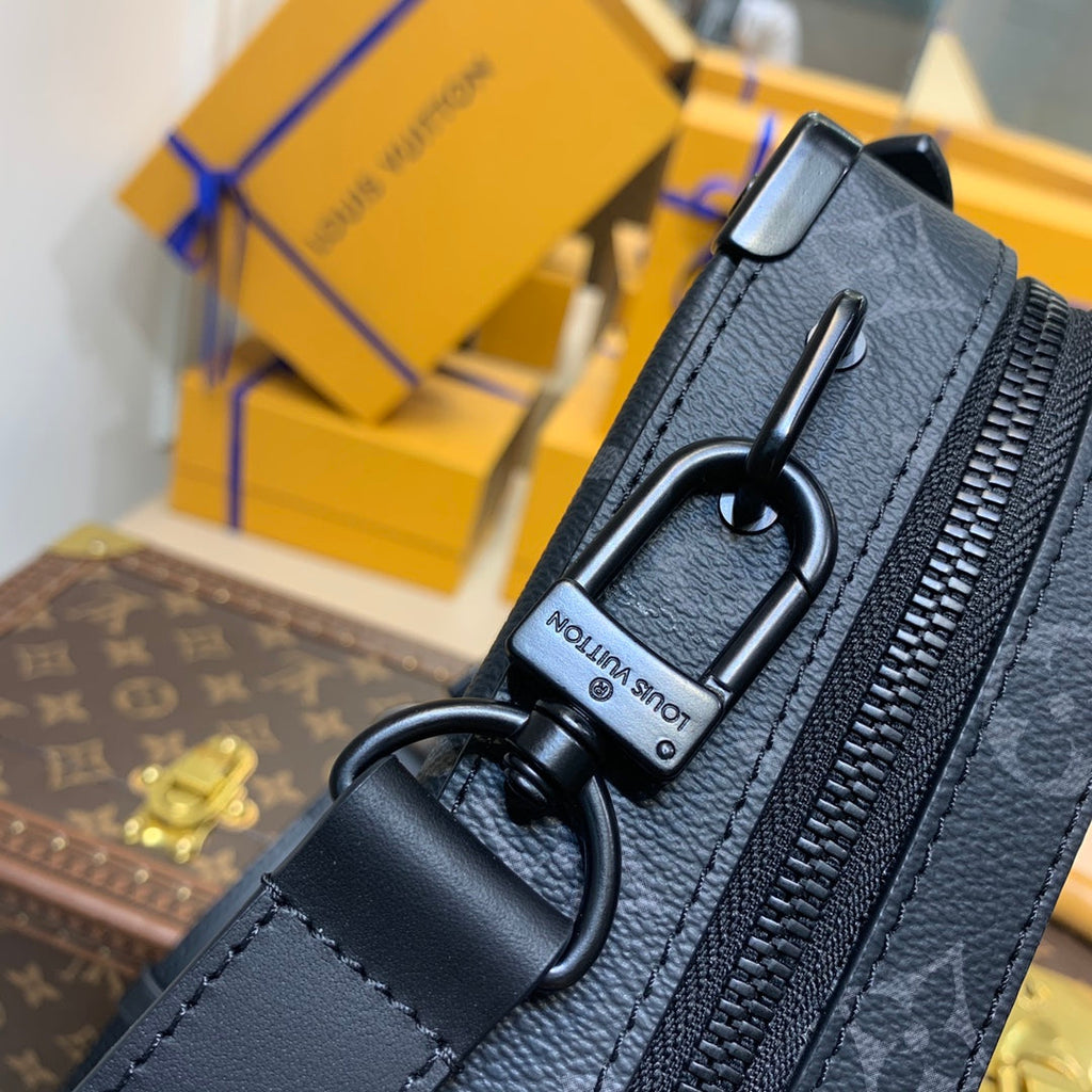 LV M45935 Louis Vuitton Handle Soft Trunk Monogram canvas black - Default Title - View 7