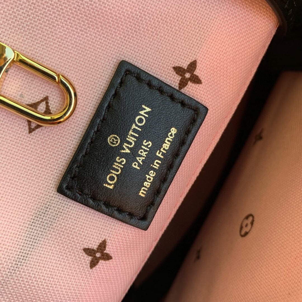 LV M46154 Louis Vuitton OnTheGo MM Tote Bag Black - Default Title - View 8