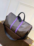 LV M46257 Louis Vuitton Keepall Bandouliere 50 Travel Bag