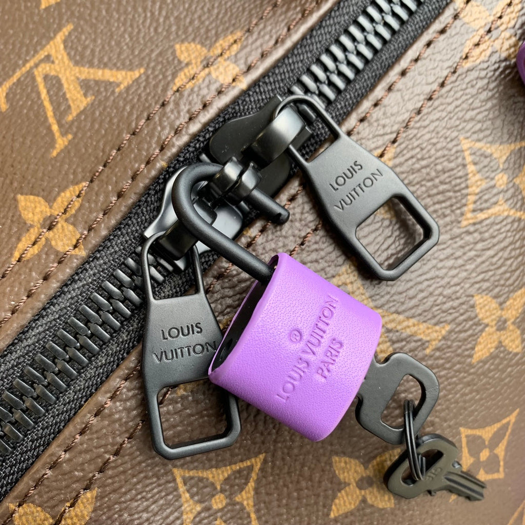 LV M46257 Louis Vuitton Keepall Bandouliere 50 Travel Bag