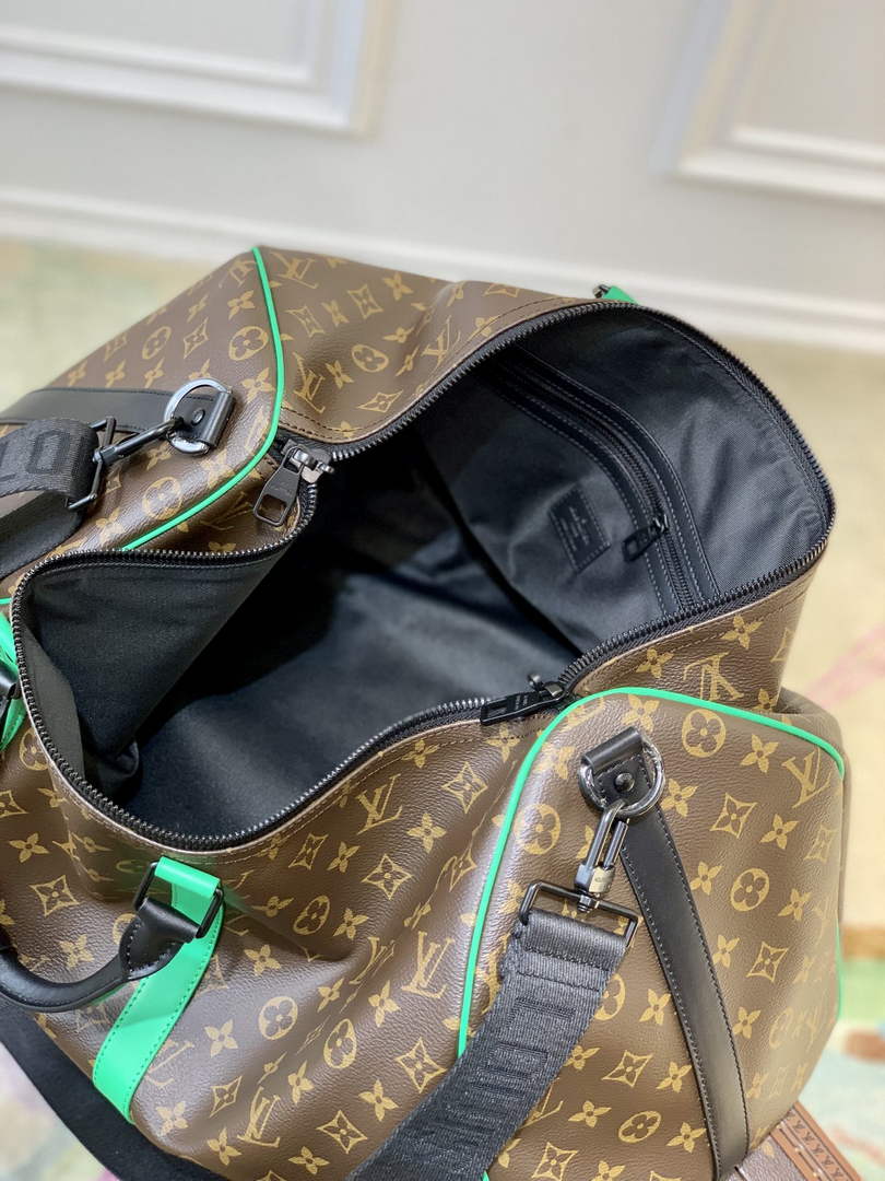 LV M46259 Louis Vuitton Keepall Bandouliere 50 Travel Bag