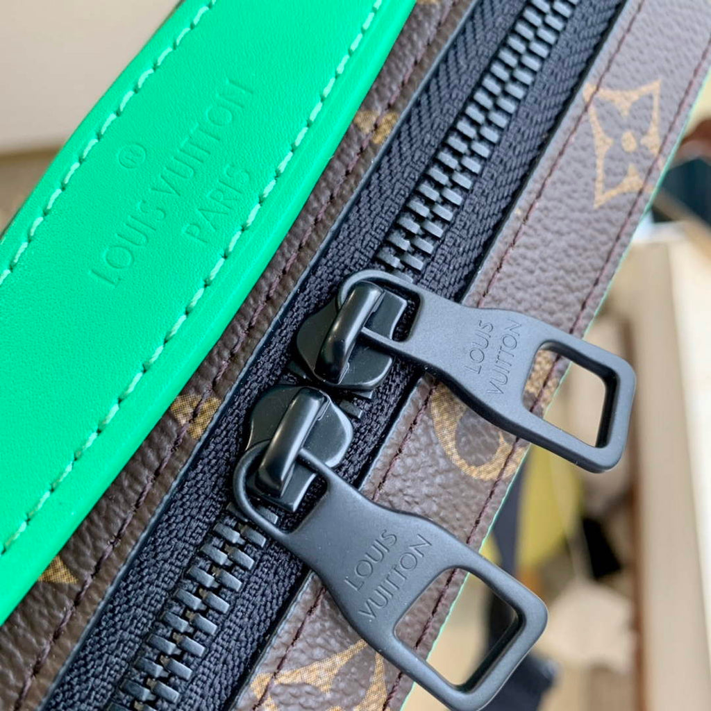 LV M46264 Louis Vuitton Handle Soft Trunk Men Bags Green - Default Title - View 6