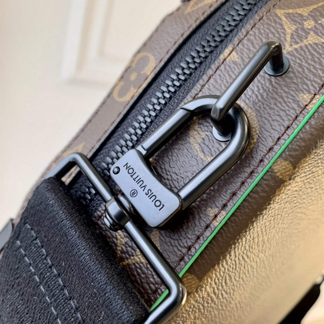 LV M46264 Louis Vuitton Handle Soft Trunk Men Bags Green - Default Title - View 8
