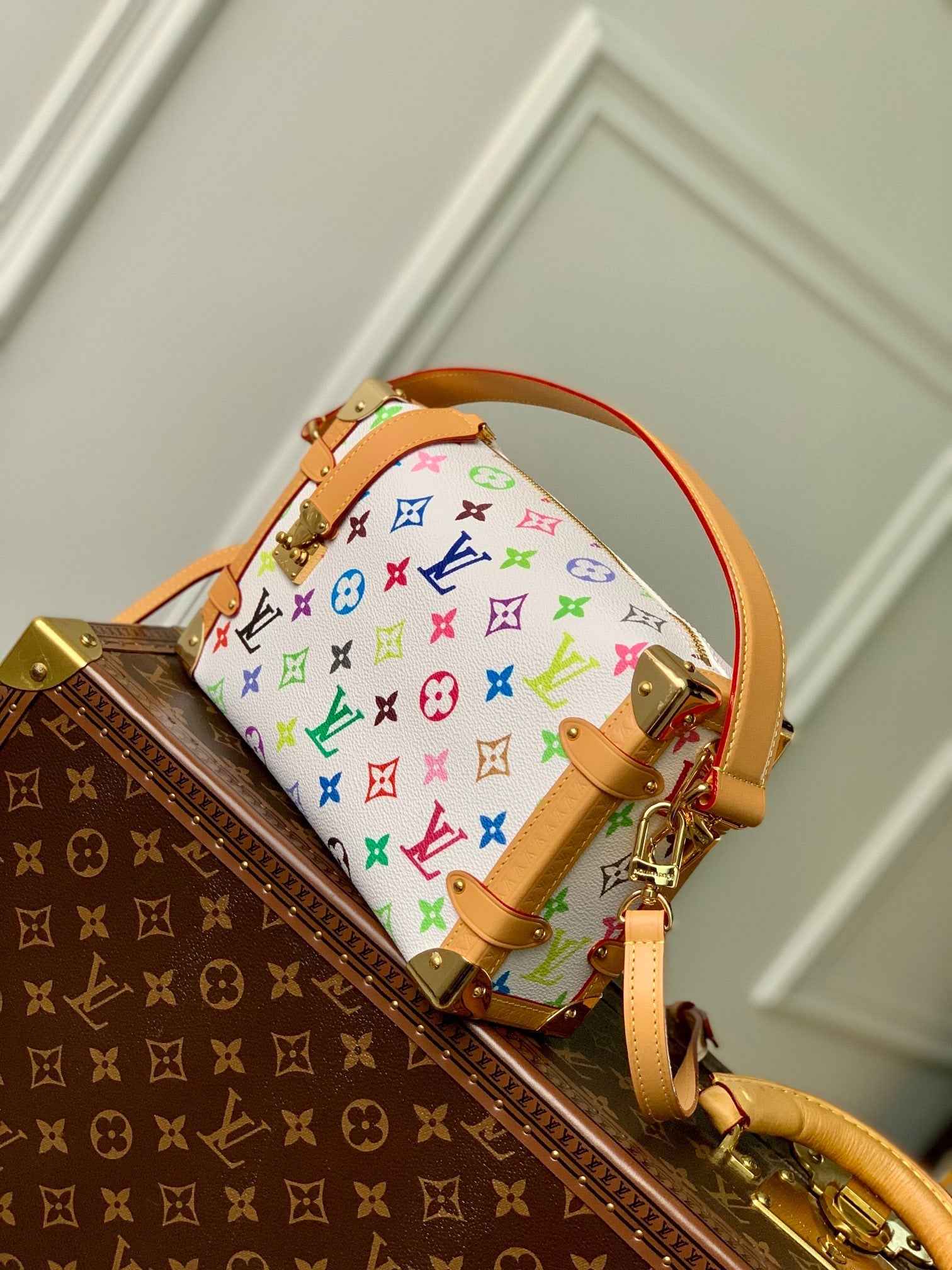 Louis Vuitton Side Trunk MM M46358 Monogram white - Default Title - View 3