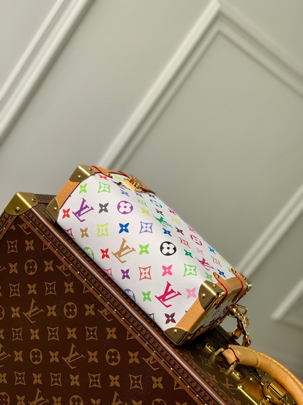Louis Vuitton Side Trunk MM M46358 Monogram white - Default Title - View 4
