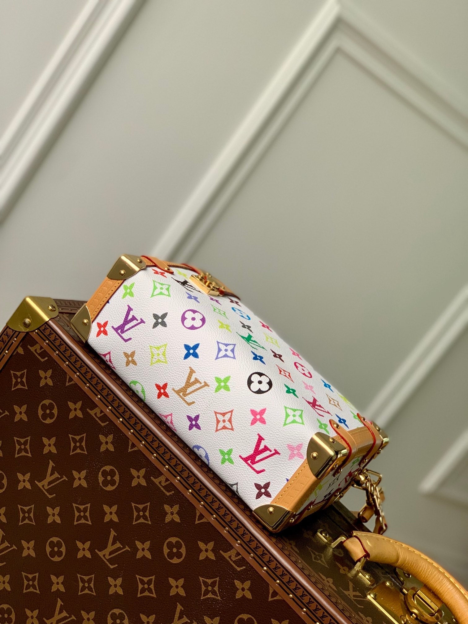 Louis Vuitton Side Trunk MM M46358 Monogram white - Default Title - View 4