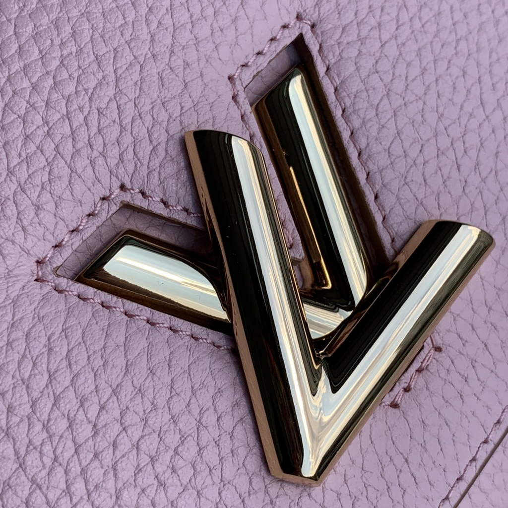 LV M57093 Louis Vuitton Twist One Handle PM Taurillon Leather Pink - Default Title - View 5