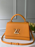 LV M57093 Louis Vuitton Twist One Handle PM Taurillon Leather Yellow