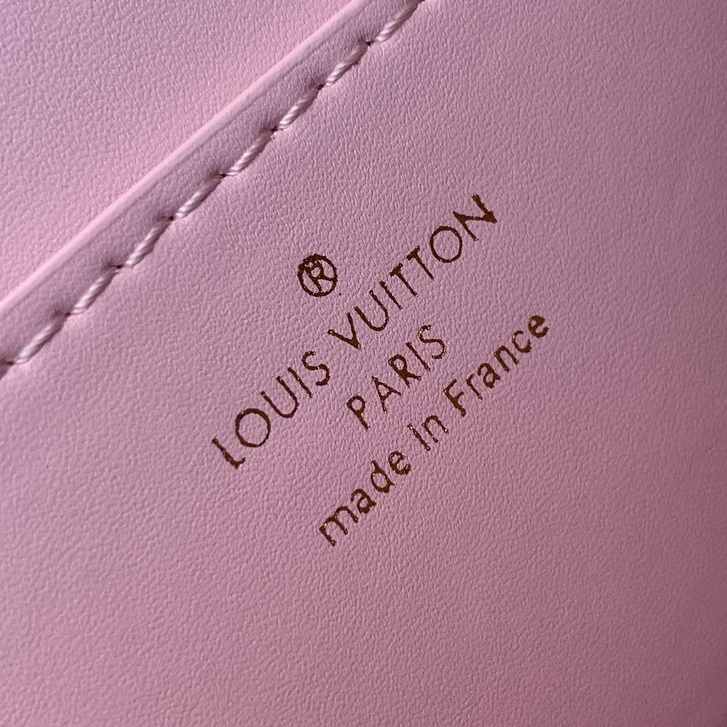 LV M57093 Louis Vuitton Twist One Handle PM Taurillon Leather Plum - Default Title - View 8