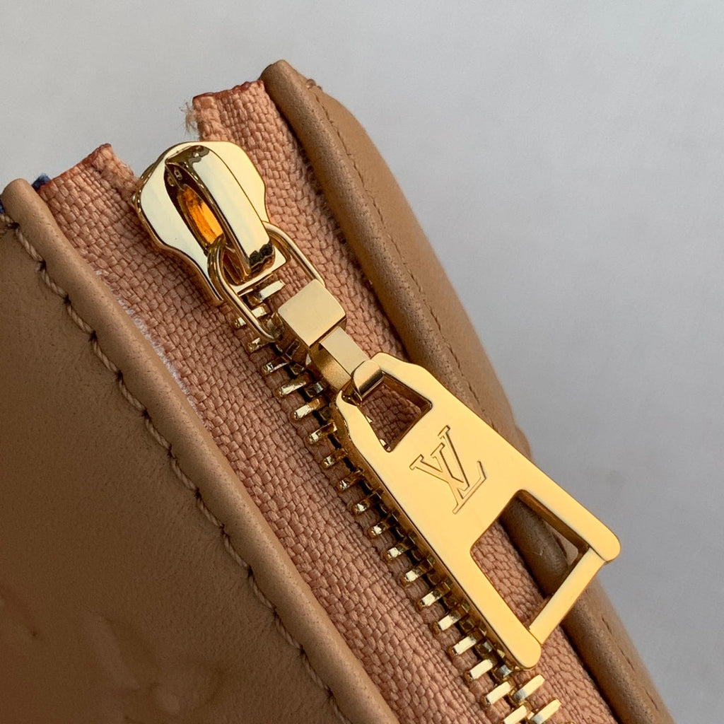 LV M57796 Louis Vuitton Coussin BB Handbags Apricot - Default Title - View 4
