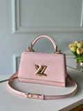 LV M59285 Louis Vuitton Twist One Handle BB High End Leathers Pink