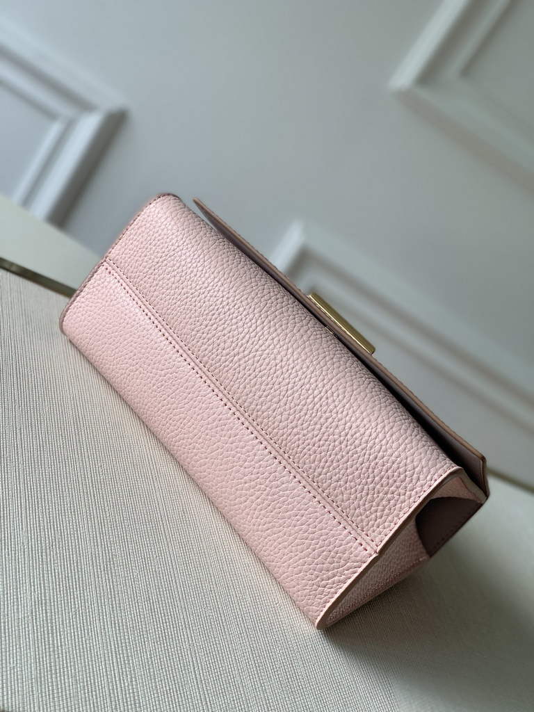 LV M59285 Louis Vuitton Twist One Handle BB High End Leathers Pink