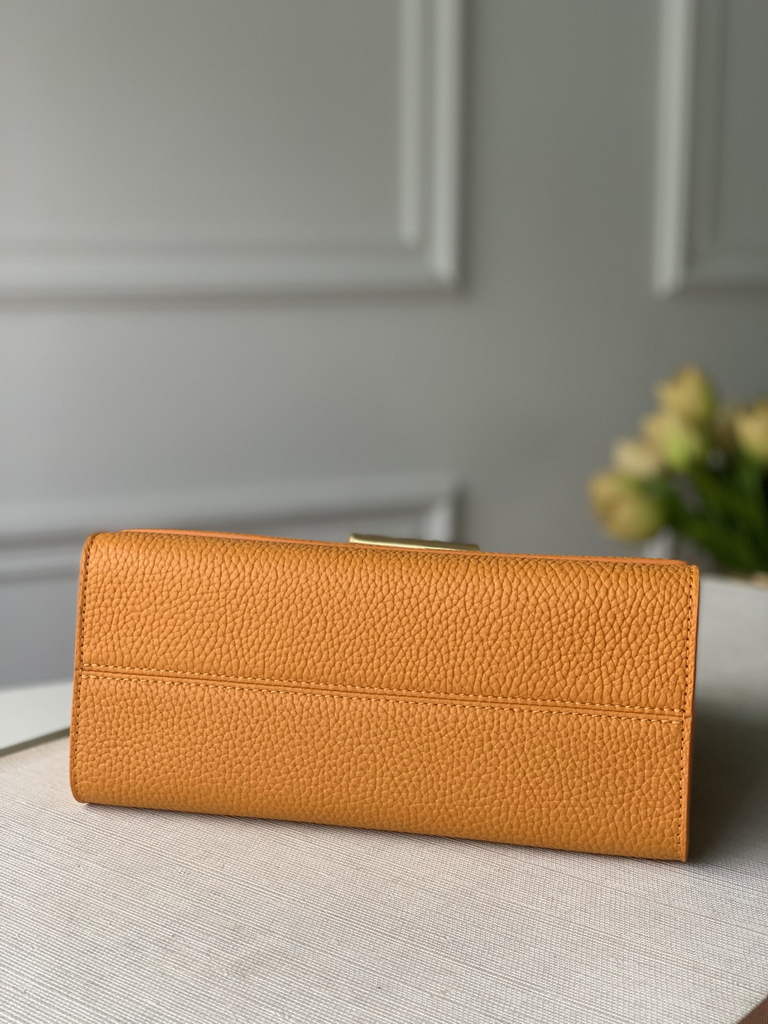 LV M59091 Louis Vuitton Twist One Handle BB High End Leathers Yellow