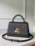 LV M59091 Louis Vuitton Twist One Handle BB High End Leathers Black