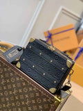 LV M59163 Louis Vuitton Handle Soft Trunk Men Bags Black