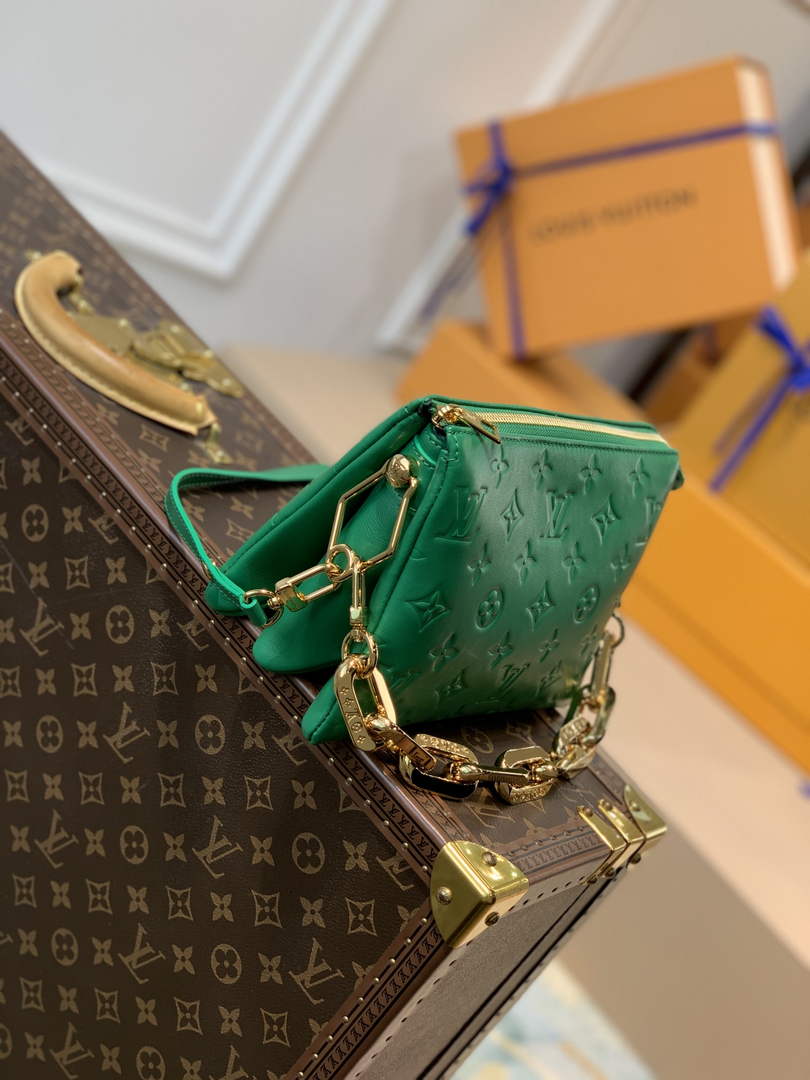 LV M59389 Louis Vuitton Coussin BB Handbags Green - Default Title - View 2