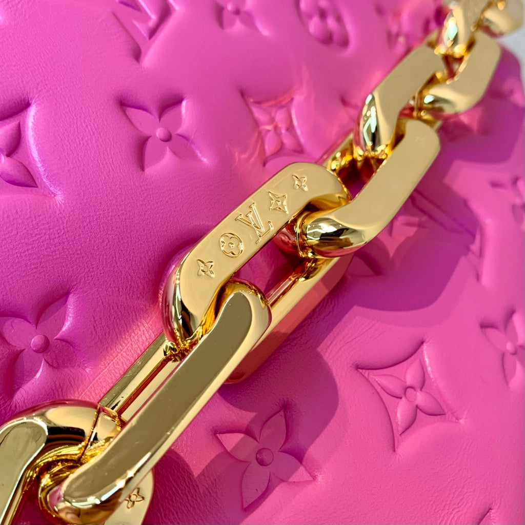 LV M59396 Louis Vuitton Coussin BB Handbags Pink Purple - Default Title - View 5