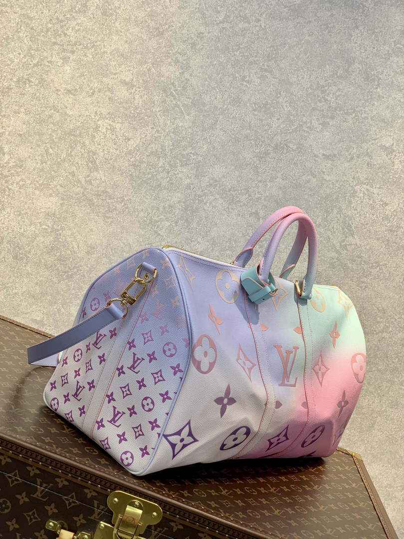 LV M59943 Louis Vuitton Keepall Bandouliere 45 Travel Bag
