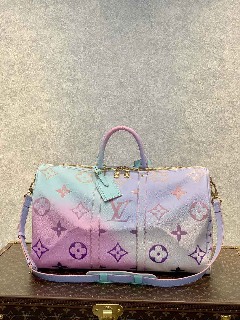 LV M59943 Louis Vuitton Keepall Bandouliere 45 Travel Bag