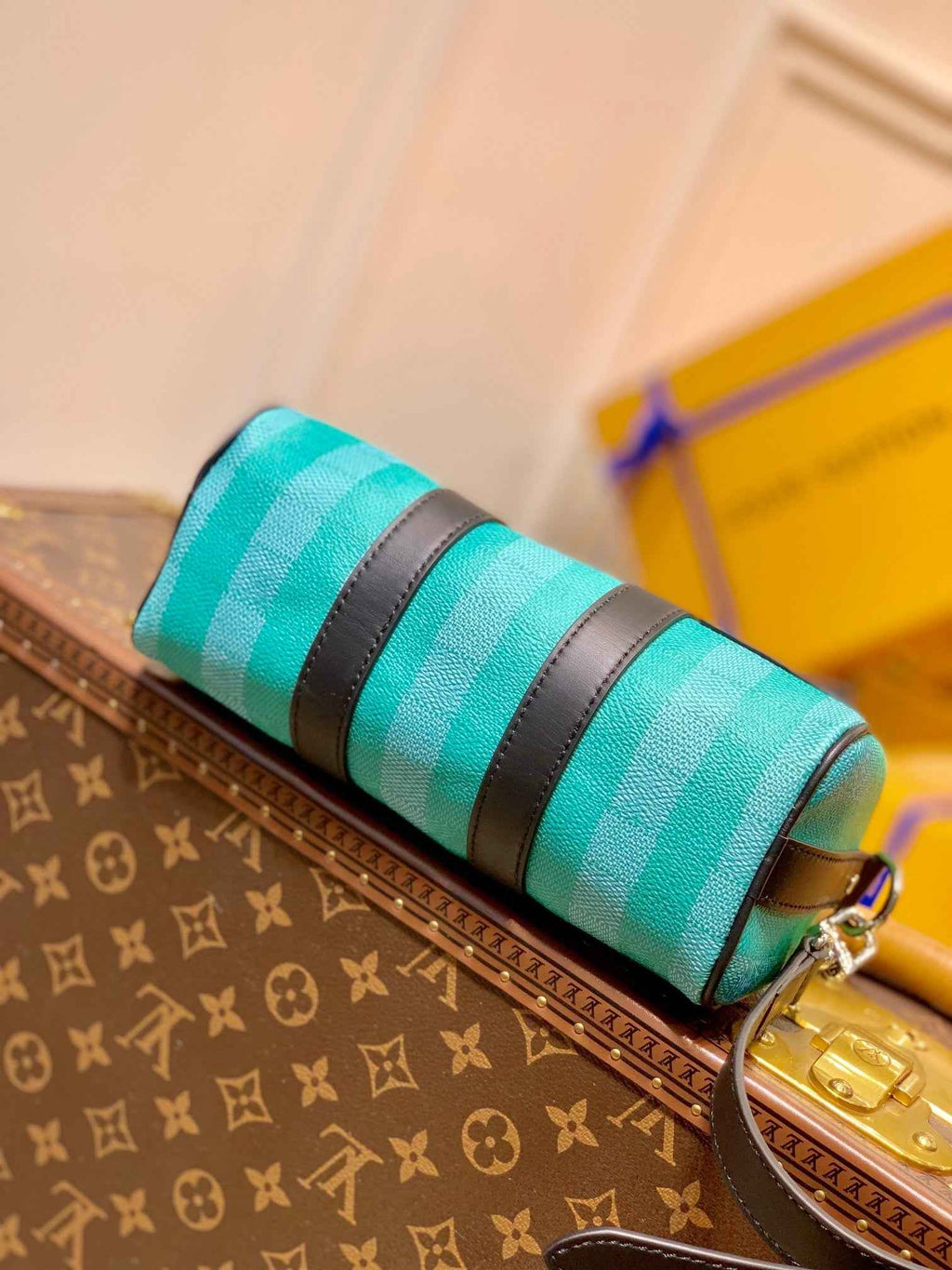 LV M59949 Louis Vuitton Keepall XS Travel Men Bag Damier Other